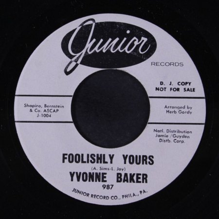 YVONNE BAKER