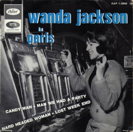 WANDA JACKSON - europäische EPs