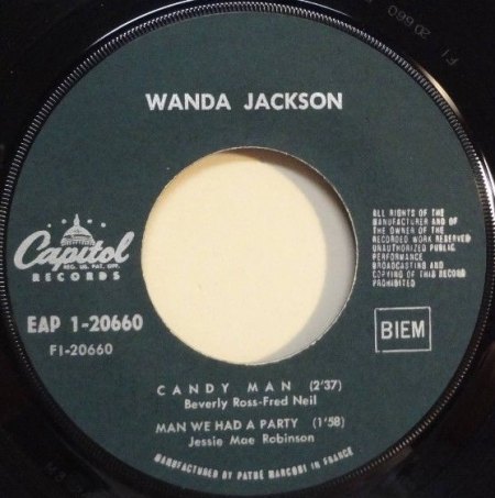 WANDA JACKSON - europäische EPs