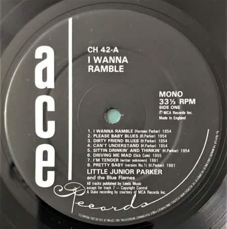 LITTLE JUNIOR PARKER