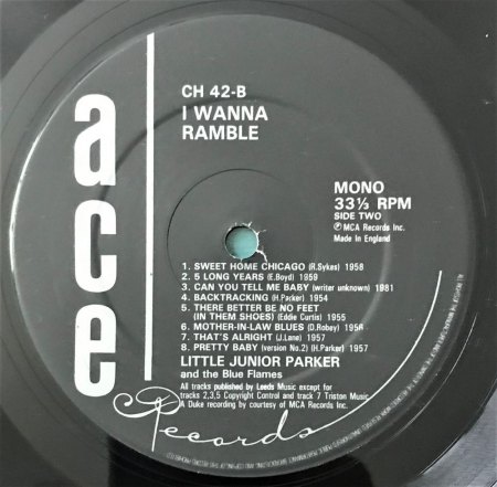 LITTLE JUNIOR PARKER