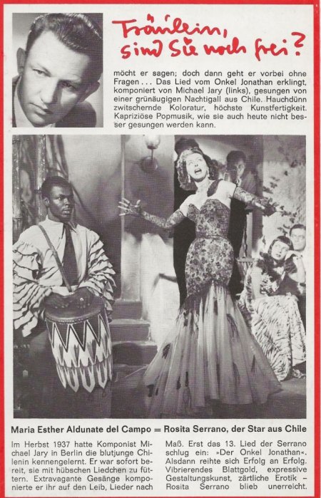 ROSITA SERRANO, die chilenische Nachtigall