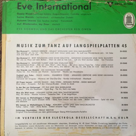 EVE BOSWELL