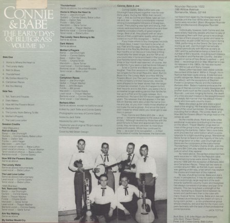 CONNIE & BABE/CONNIE & JOE
