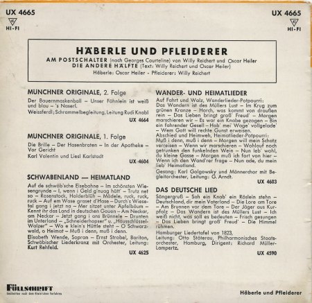 WILLY REICHERT & OSCAR HEILER