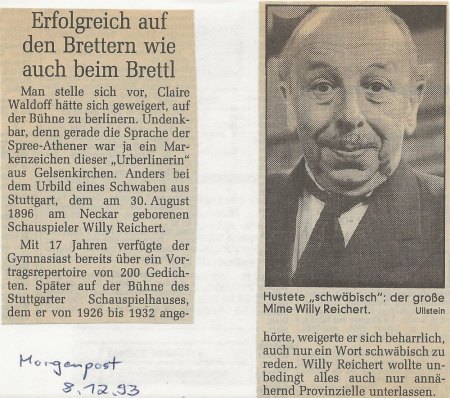 WILLY REICHERT & OSCAR HEILER