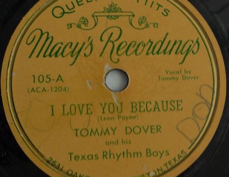 TOMMY DOVER