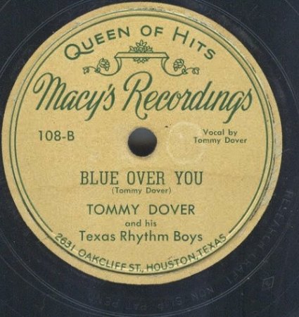 TOMMY DOVER
