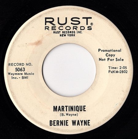 BERNIE WAYNE