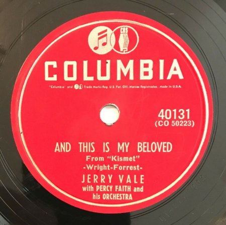 JERRY VALE