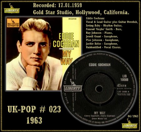 EDDIE COCHRAN - MY WAY