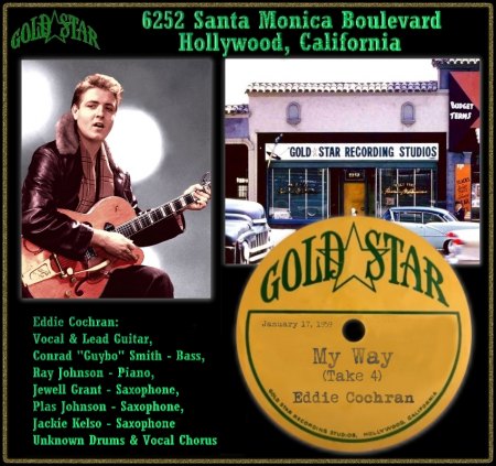 EDDIE COCHRAN - MY WAY [TAKE 4]