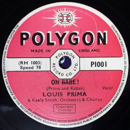 POLYGON - britisches Label, ausschließlich für 78er