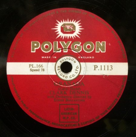 POLYGON - britisches Label, ausschließlich für 78er
