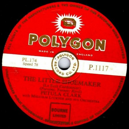POLYGON - britisches Label, ausschließlich für 78er
