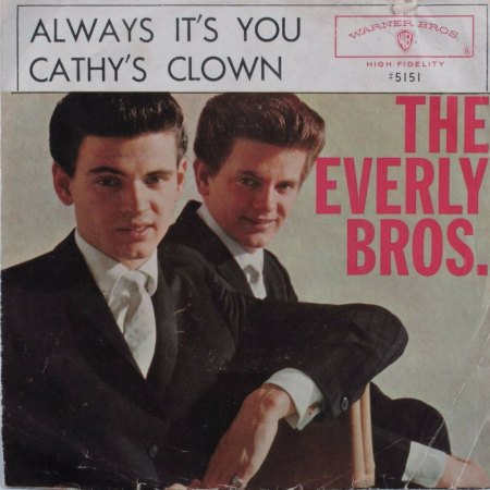 Everly Brothers - Warner Bros Singles USA