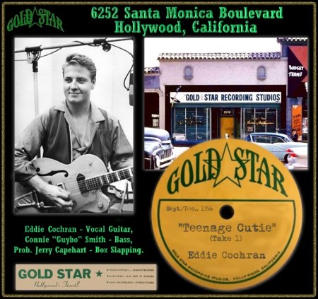 EDDIE COCHRAN - TEENAGE CUTIE (TAKE 1)