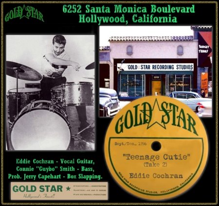 EDDIE COCHRAN - TEENAGE CUTIE (TAKE 1)