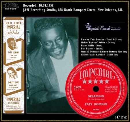 FATS DOMINO - DREAMING