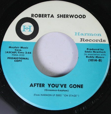 ROBERTA SHERWOOD