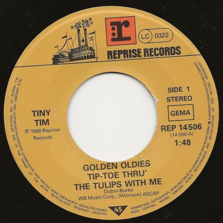 TINY TIM  (der mit den Tulpen)