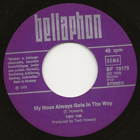 TINY TIM  (der mit den Tulpen)