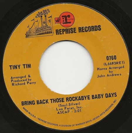 TINY TIM  (der mit den Tulpen)