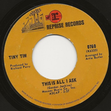 TINY TIM  (der mit den Tulpen)