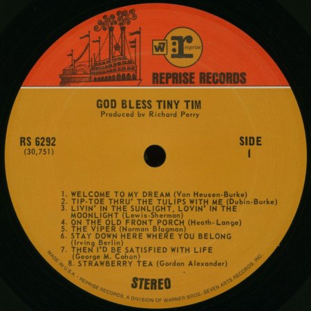 TINY TIM  (der mit den Tulpen)