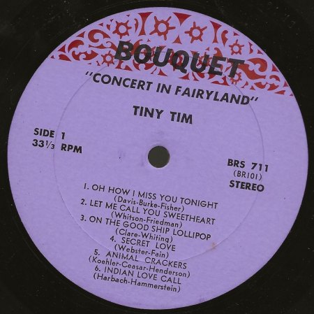 TINY TIM  (der mit den Tulpen)