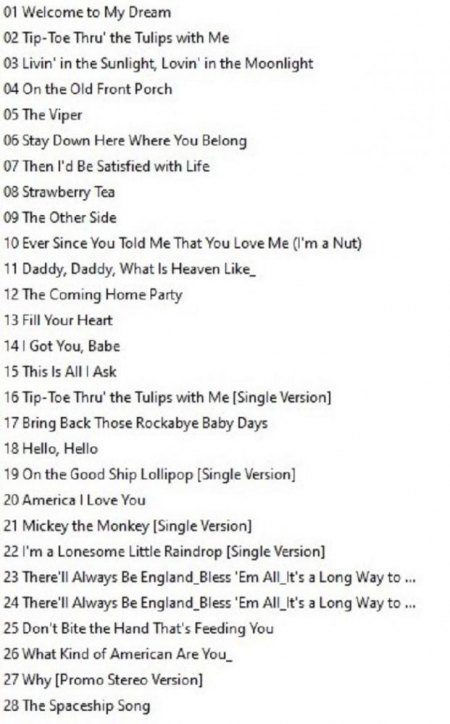 TINY TIM  (der mit den Tulpen)