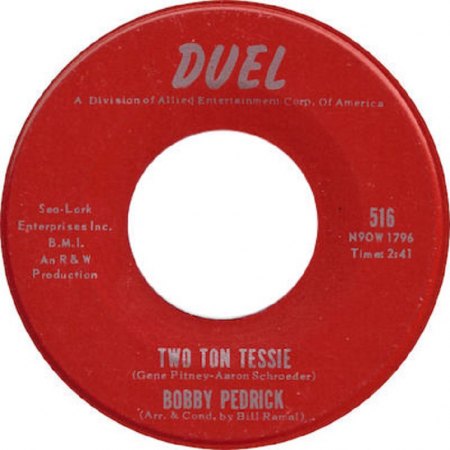 BOBBY PEDRICK JR.
