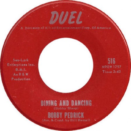 BOBBY PEDRICK JR.