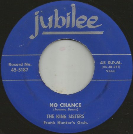 KING SISTERS - In Hamburg (When The Nights Are Long)