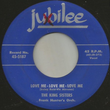 KING SISTERS - In Hamburg (When The Nights Are Long)