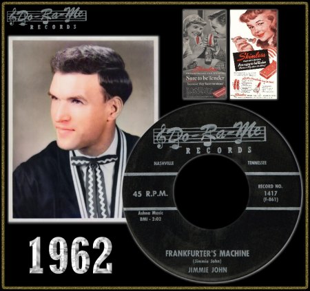 JIMMIE JOHN - FRANKFURTER'S MACHINE