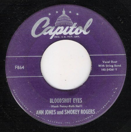 "Bloodshot Eyes" wurde von Wynonie Harris gecovert