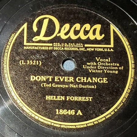 HELEN FORREST