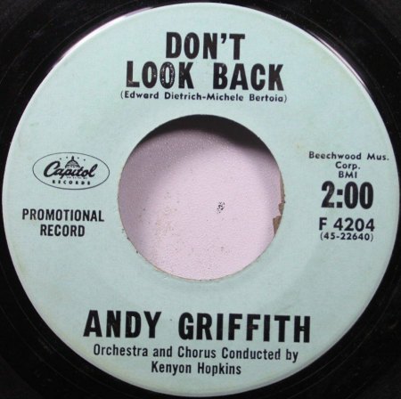 ANDY GRIFFITH (Matlock !)