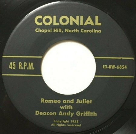 ANDY GRIFFITH (Matlock !)