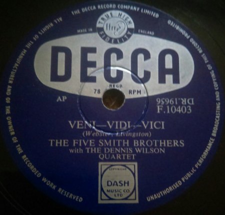 FIVE SMITH BROTHERS