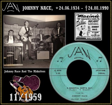 JOHNNY NACE - A BASHFUL SORTA GUY