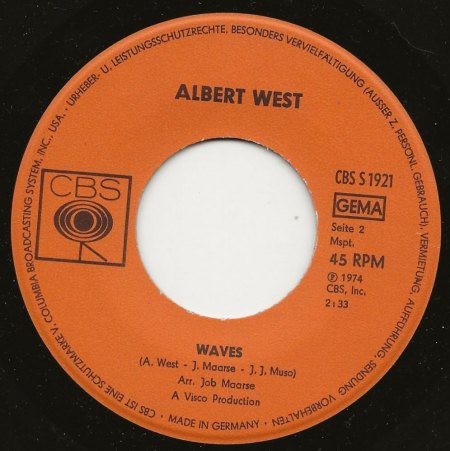 ALBERT WEST