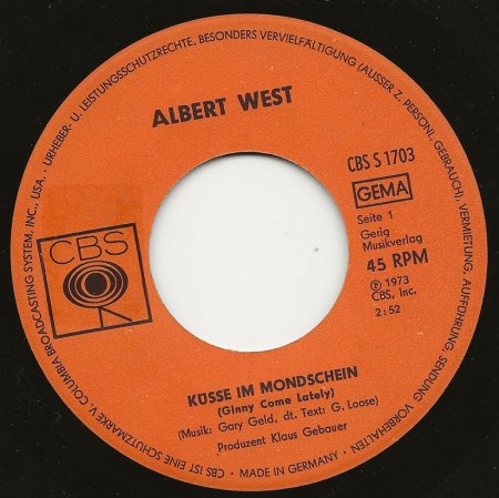 ALBERT WEST