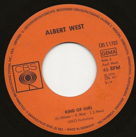 ALBERT WEST