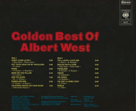 ALBERT WEST