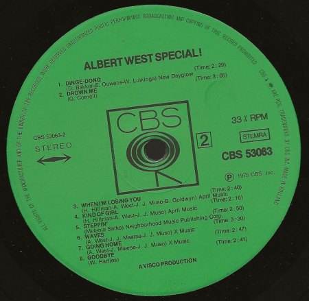 ALBERT WEST