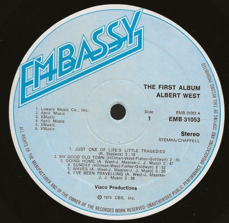 ALBERT WEST