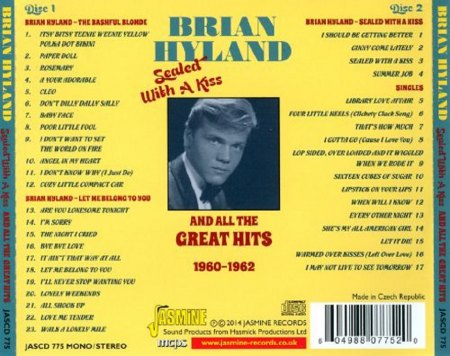 BRIAN HYLAND - CD's