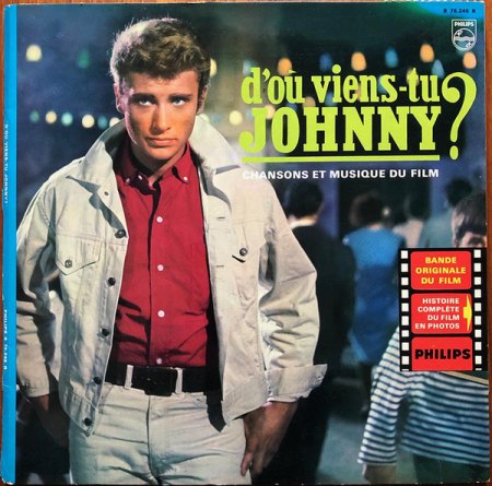 JOHNNY HALLYDAY - französische und deutsche VÖ